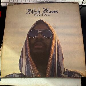 Black Moses Vinyl Record - Cream and Brown Cover